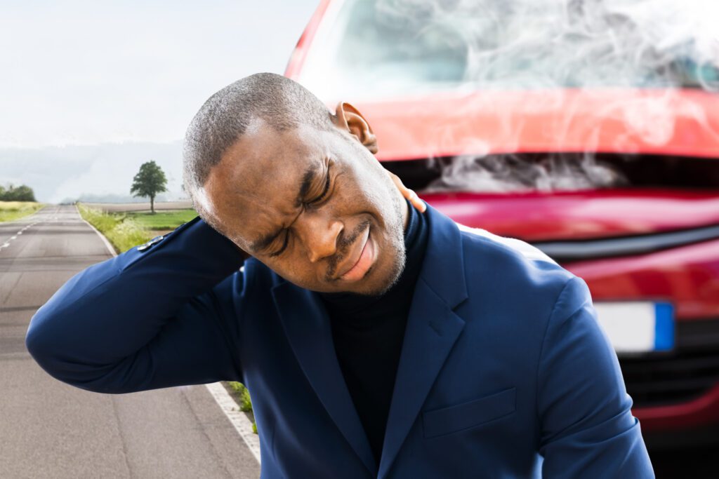 neck pain after a car accident